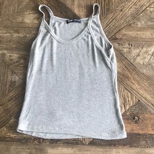 Brandy Melville one size grey tank